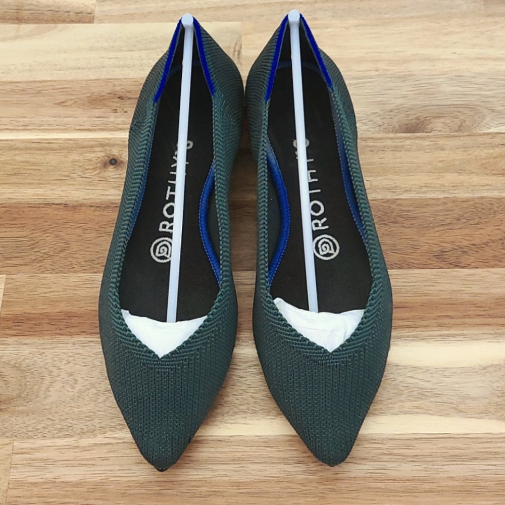 Rothy's The Point in Emerald Green